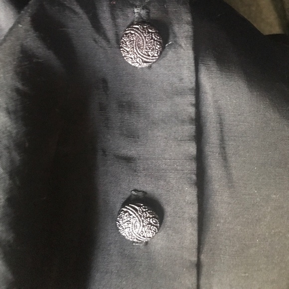 🖤VTG 60’s Black High Waisted Skirt - Picture 8 of 8